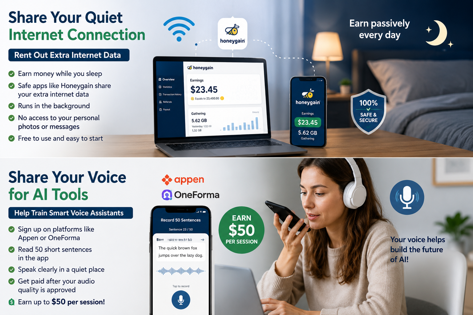 Share Your Quiet Internet Connection