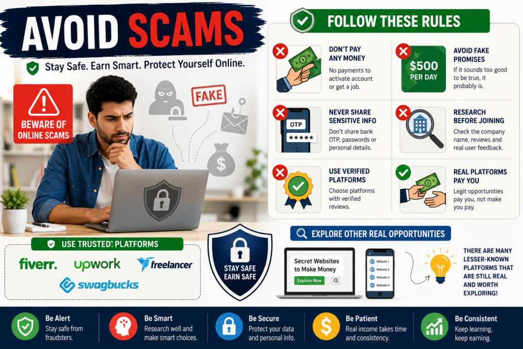 Beware of online scams