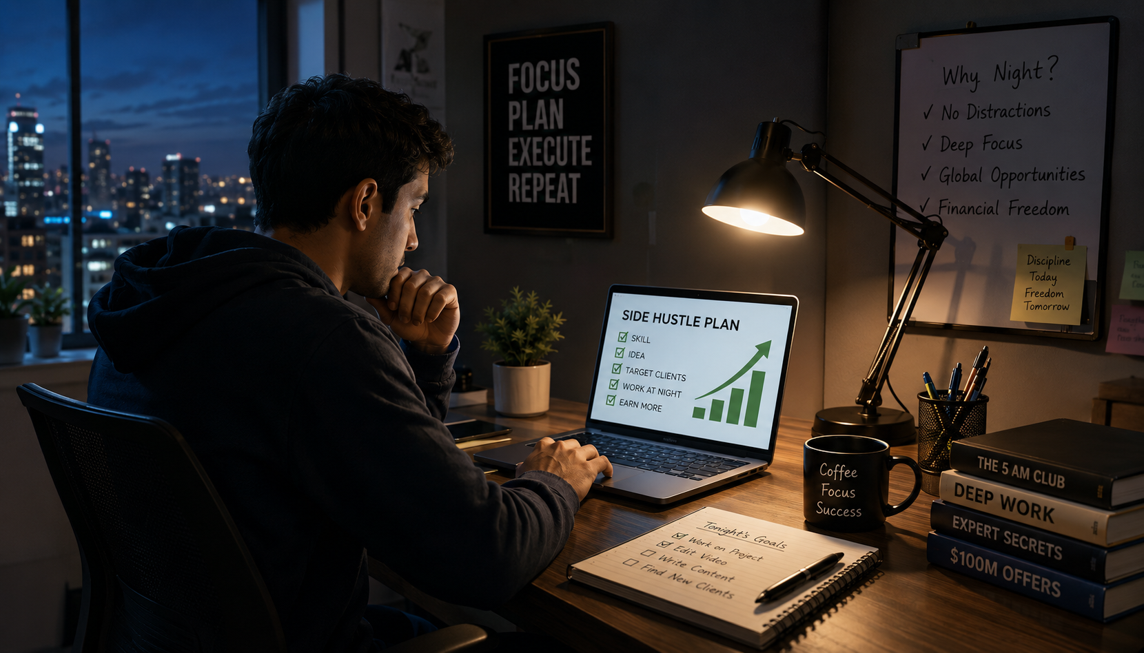 Side hustle plan