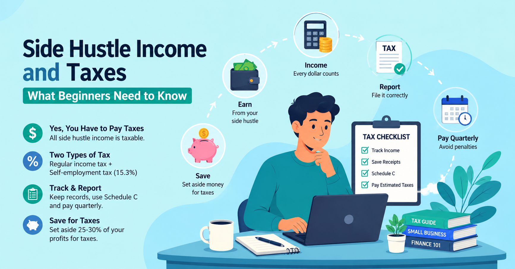 Side Hustle Income and Taxes: What Beginners Need to Know 4 side hustle income and taxes what beginners need to know