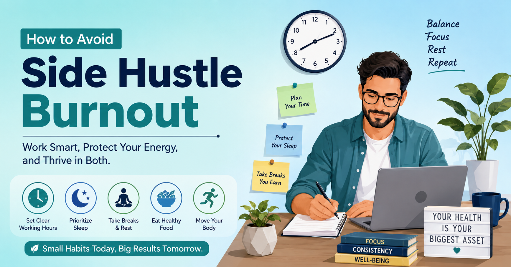 How to Avoid Side Hustle Burnout While Working Full-Time 1 side hustle burnout