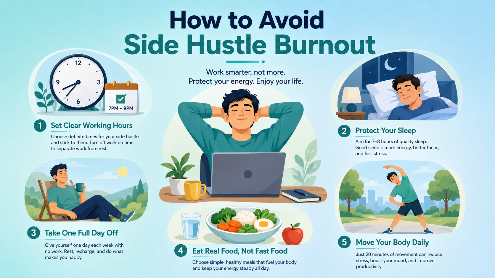 How to Avoid Side Hustle Burnout While Working Full-Time 2 how to avoid side hustle burnout