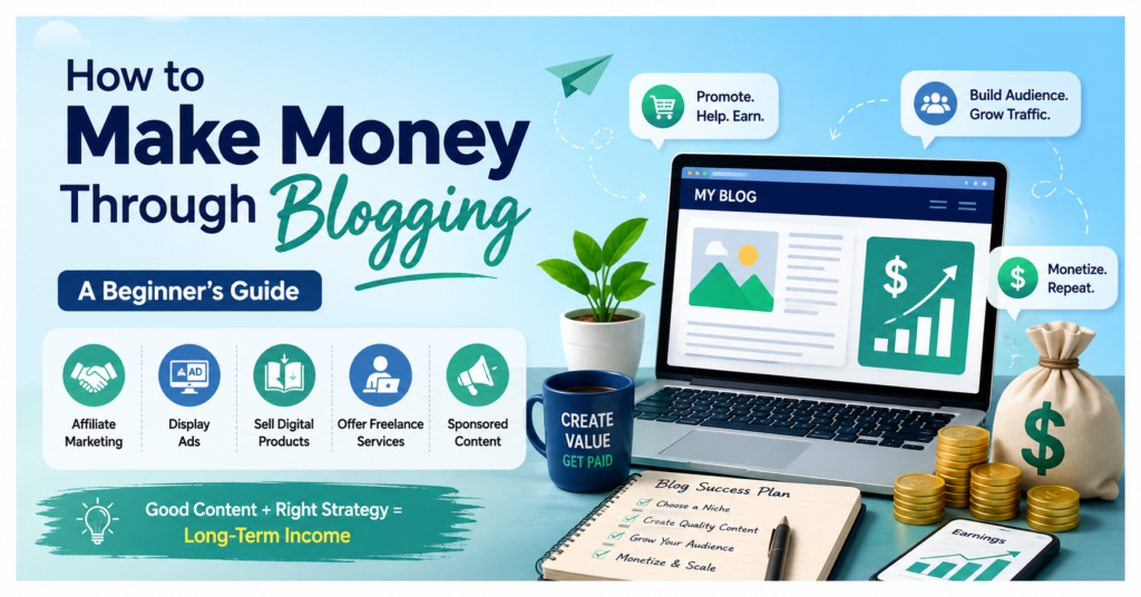 how to make money through blogging