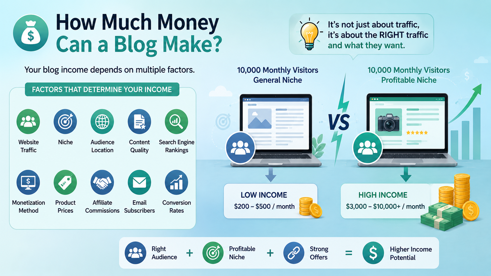 How to Make Money Through Blogging: A Beginner's Guide 3 how much money can a blog make?