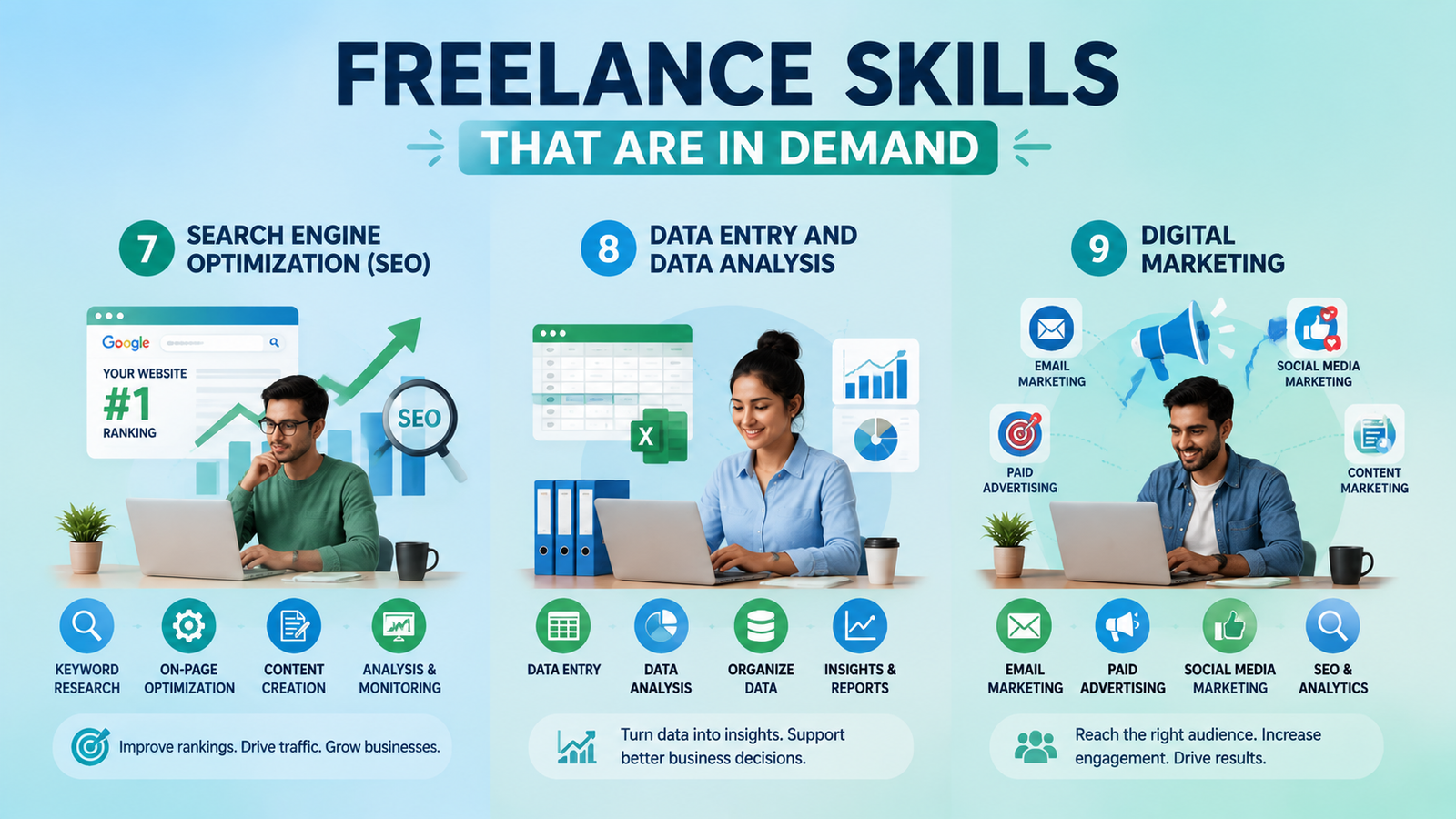 freelance skills that are in demand