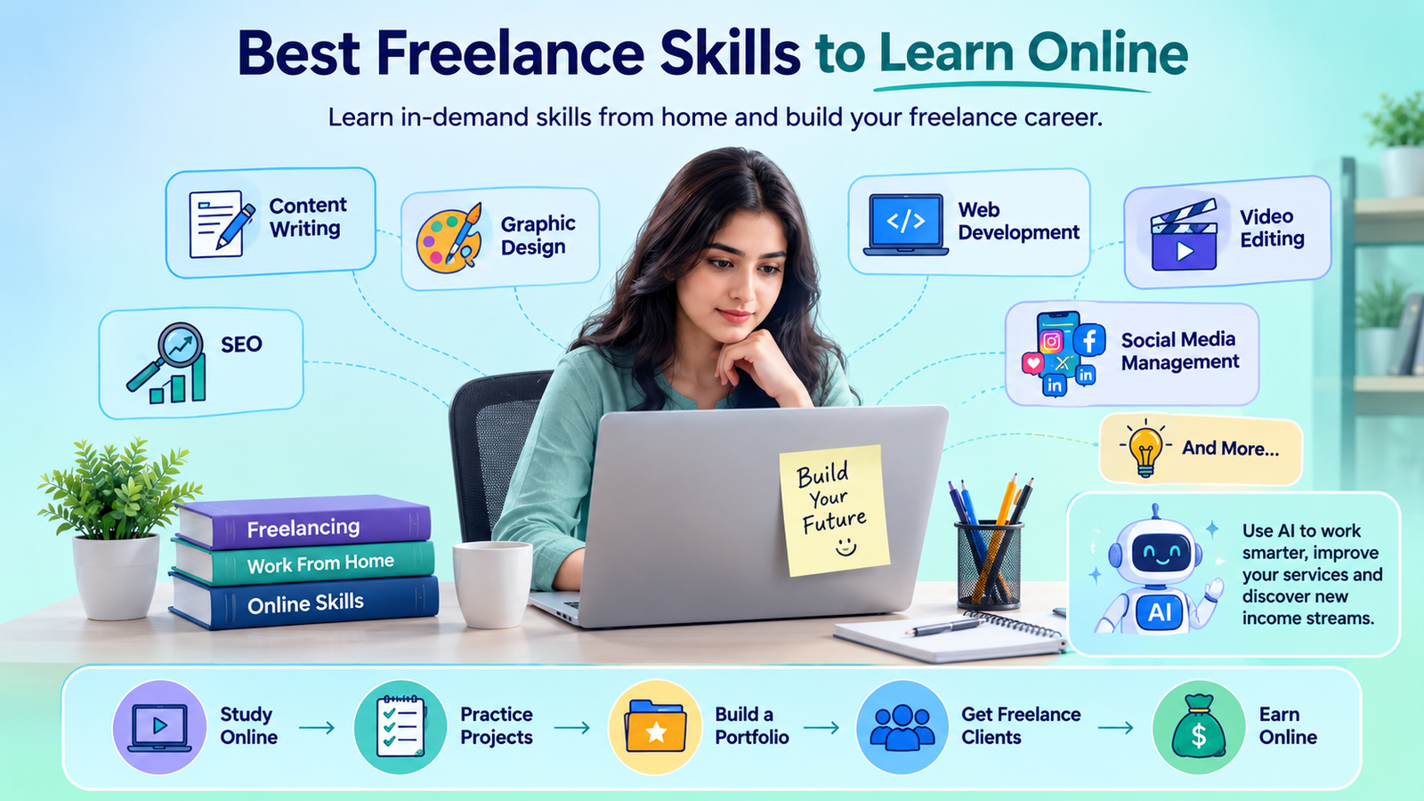 best freelance skills to learn online