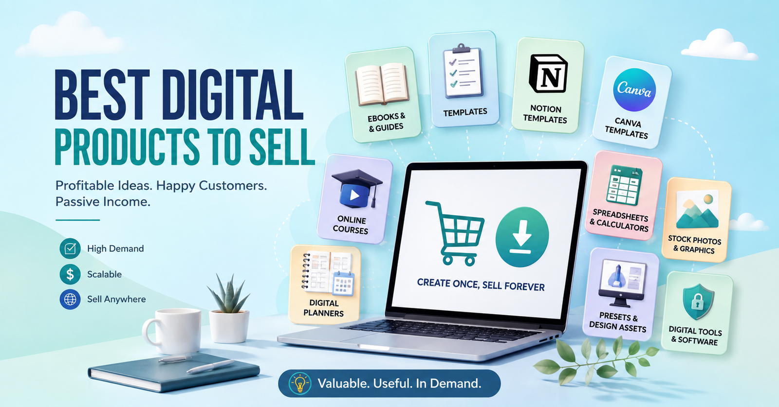 best digital products to sell