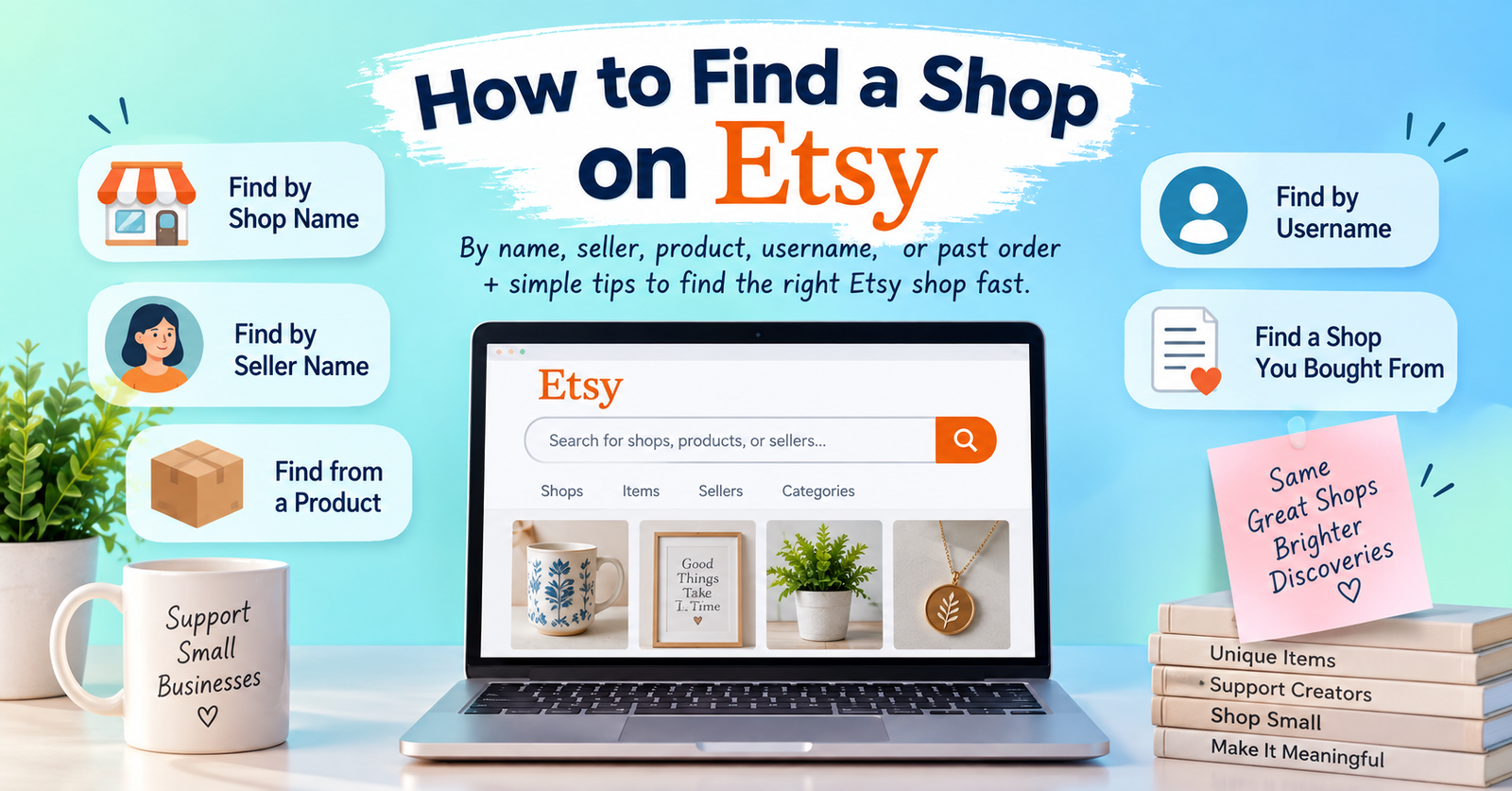 how to find a shop on etsy
