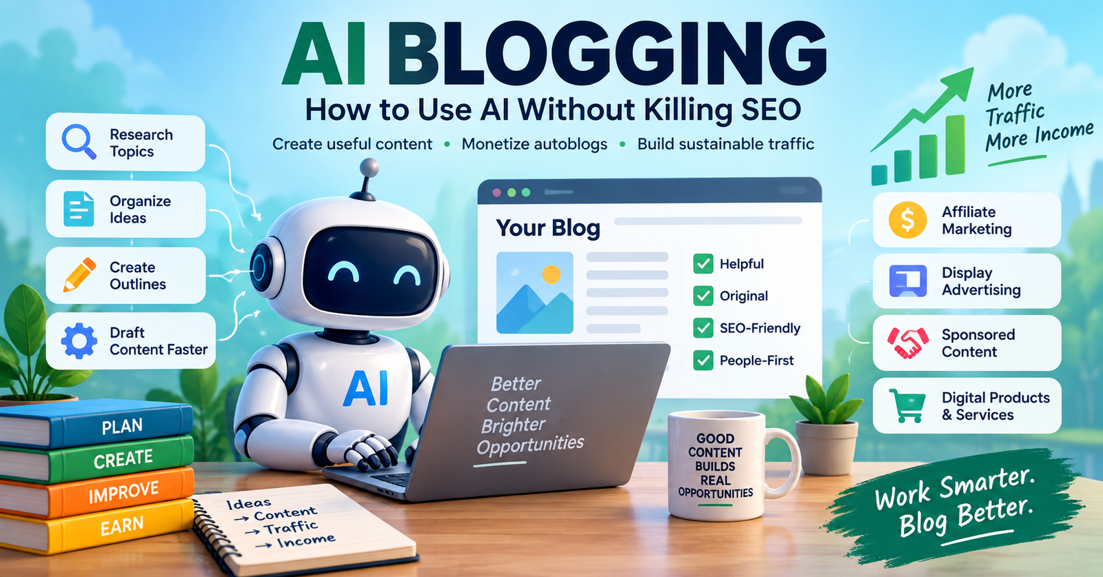 AI blogging without killing seo