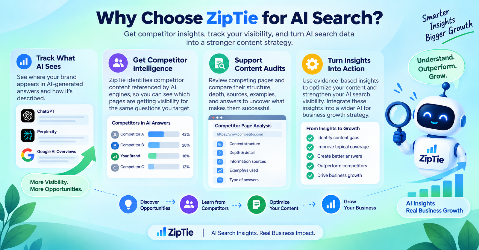 Why Choose ZipTie for AI Search?