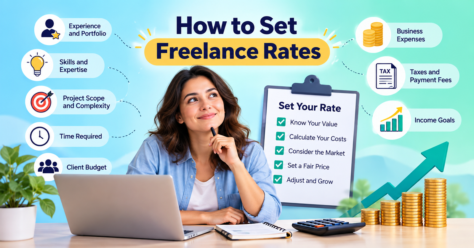 how to set freelance rates