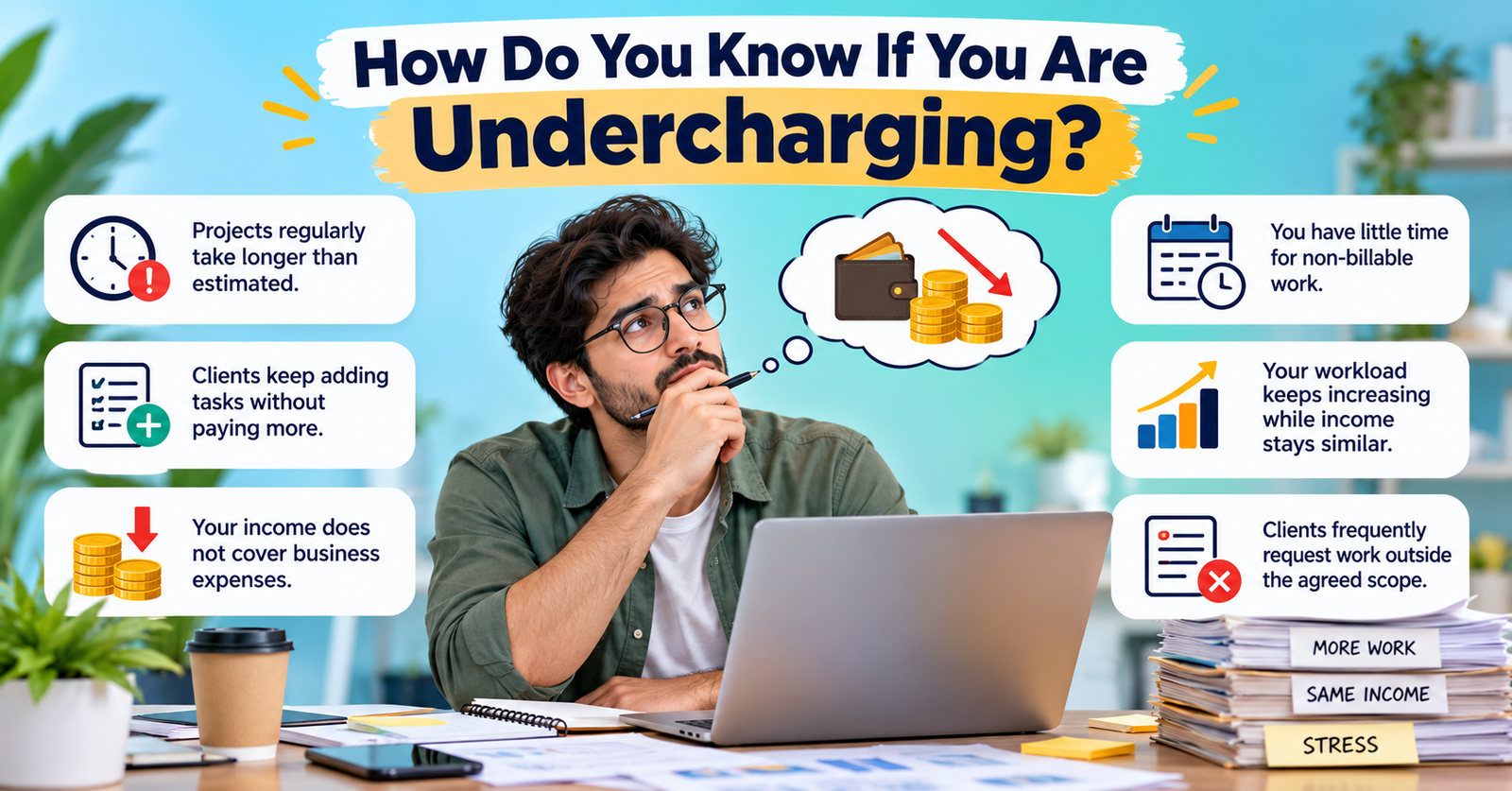 how do you know if you are undercharging