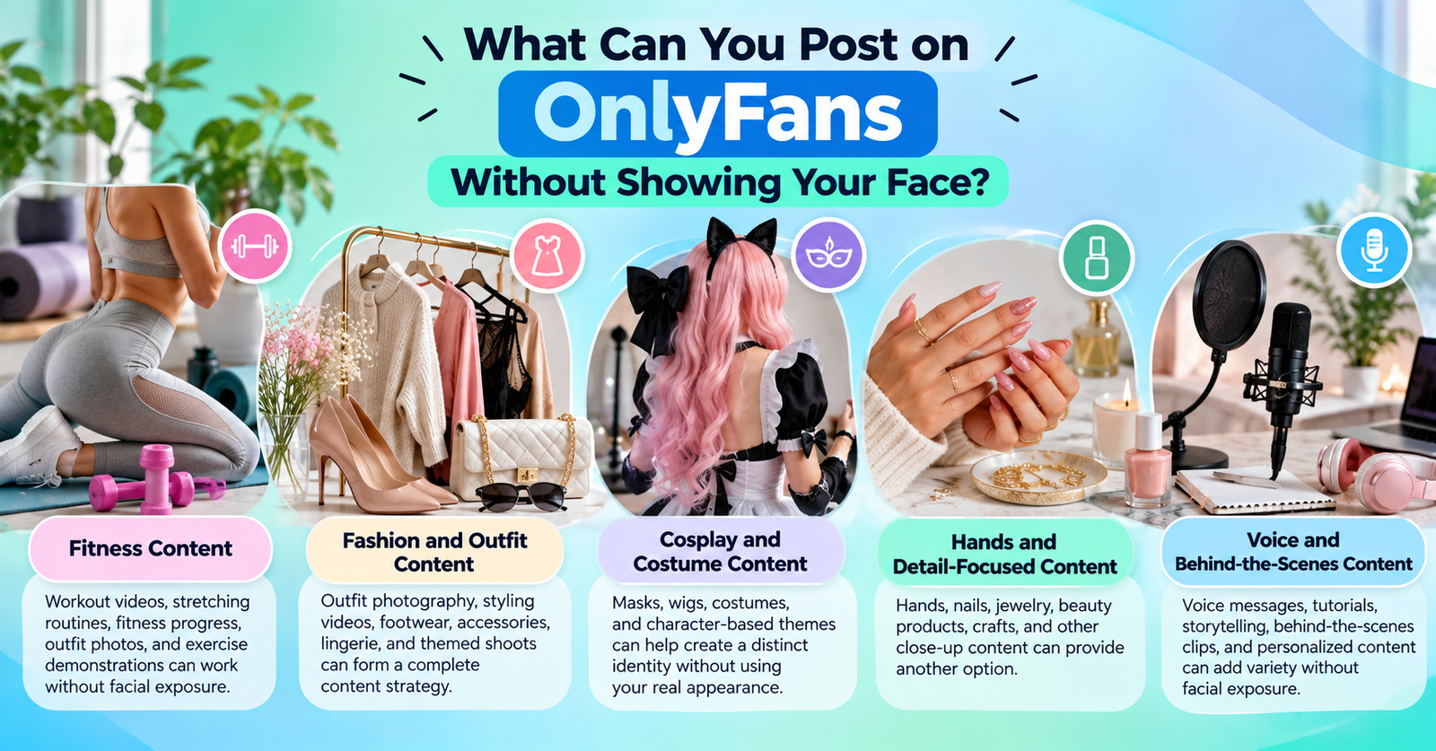 How to Make Money on OnlyFans Without Showing Your Face 2 what can you post on only fans without showing your face
