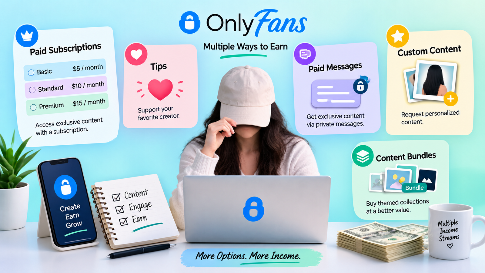 How to Make Money on OnlyFans Without Showing Your Face 3 If you have fans, there are multiple ways to earn money