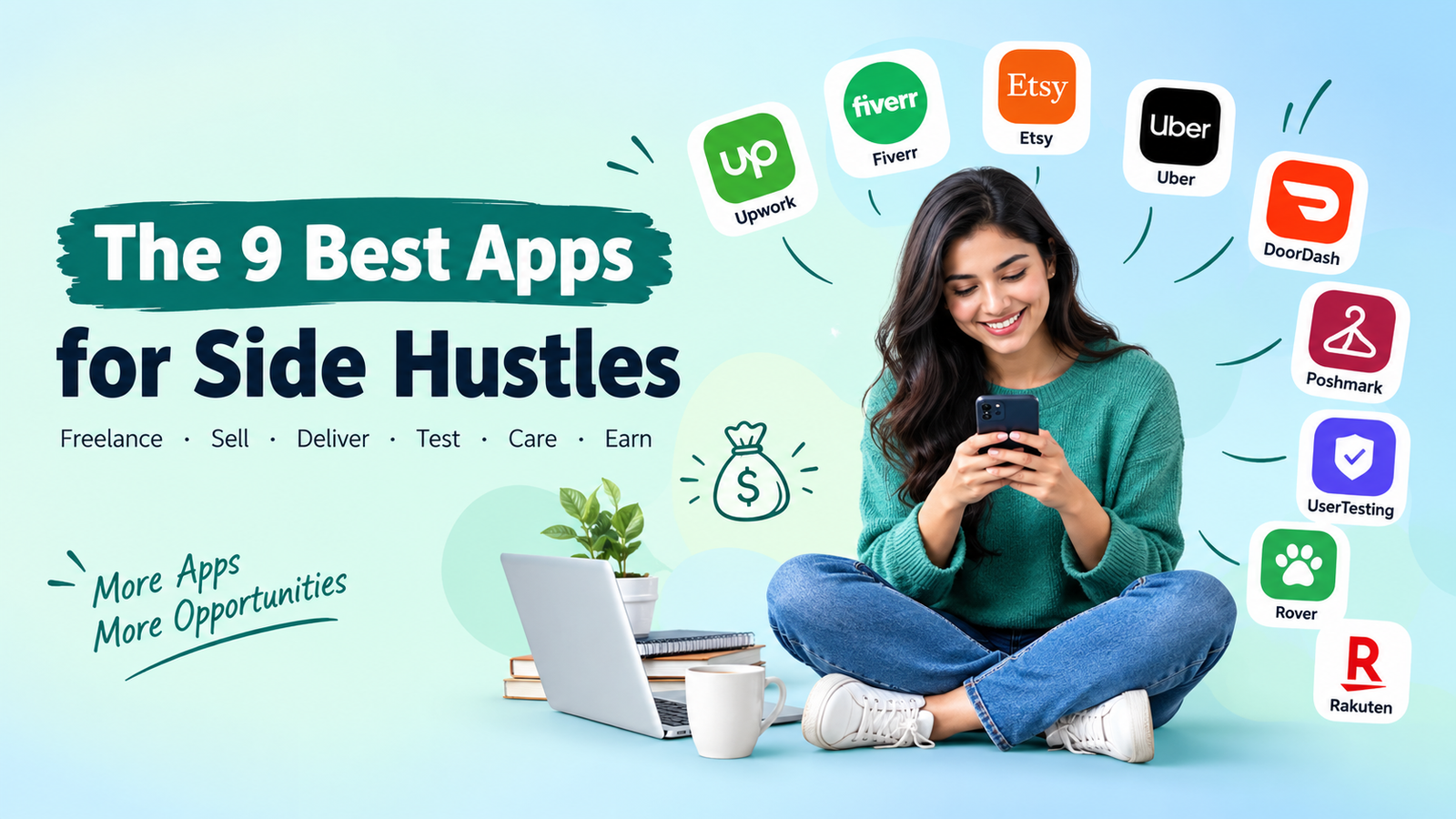 9 best apps for side hustles