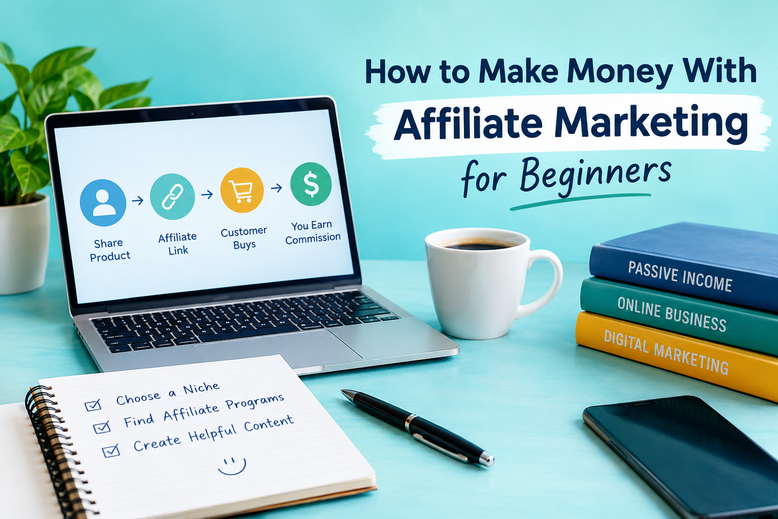 How to Make Money With Affiliate Marketing for Beginners (Fast) 2 how to make money with affiliate marketing for beginners