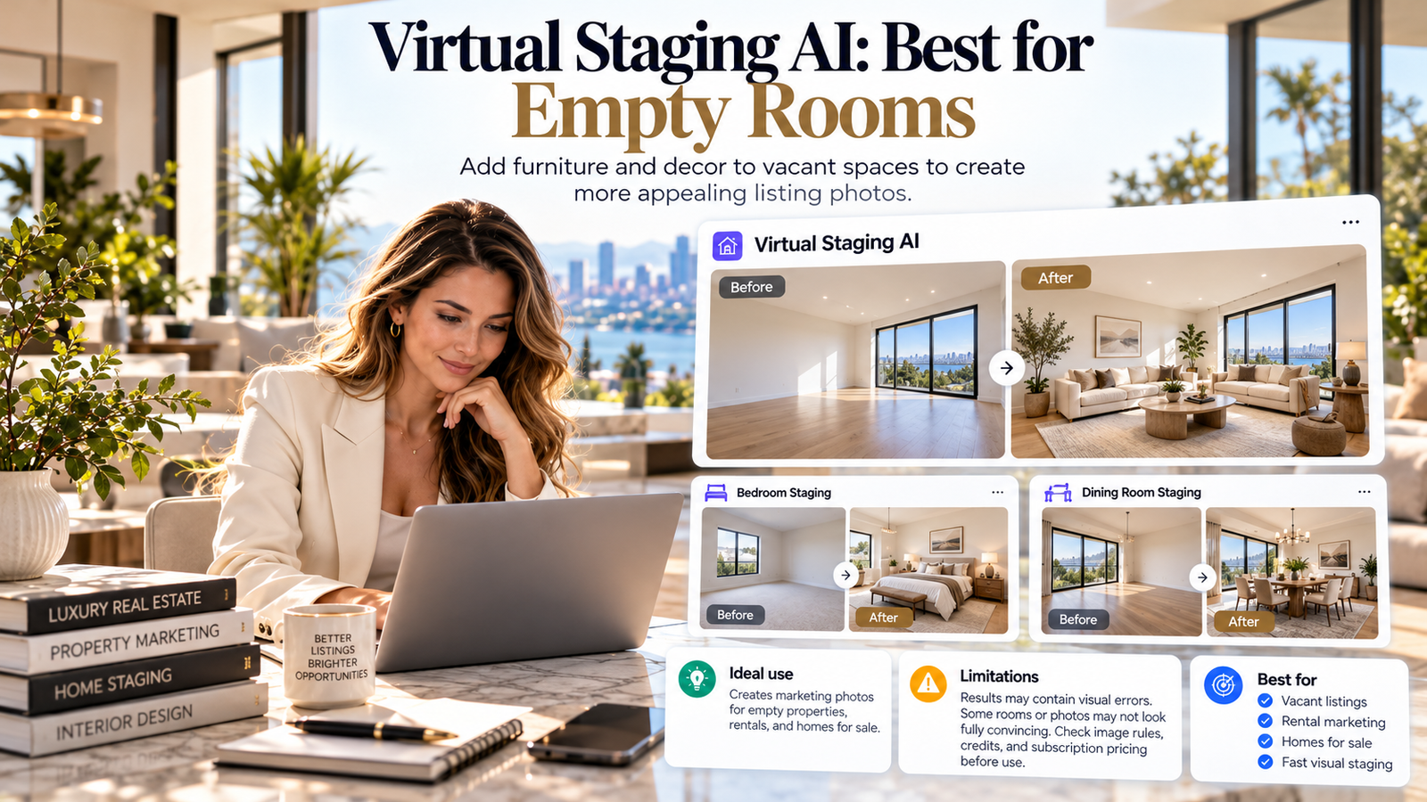 16 Best AI Tools for Real Estate Agents to Scale Sales in 2026 3 virtual staging AI best for empty rooms