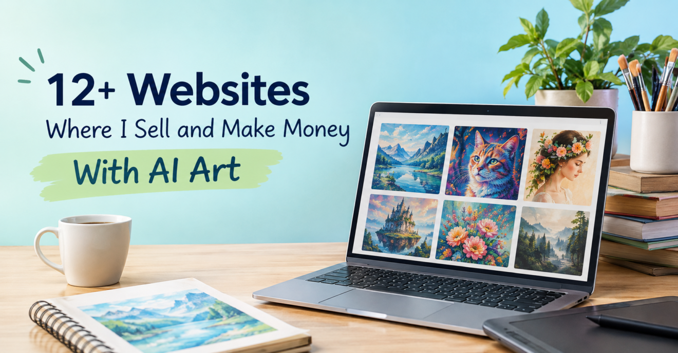 Sell AI Generated Art: 12+ Best Platforms & Rules (2026)