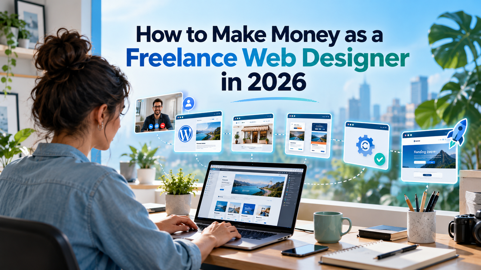 how to make money as a freelance web designer in 2026