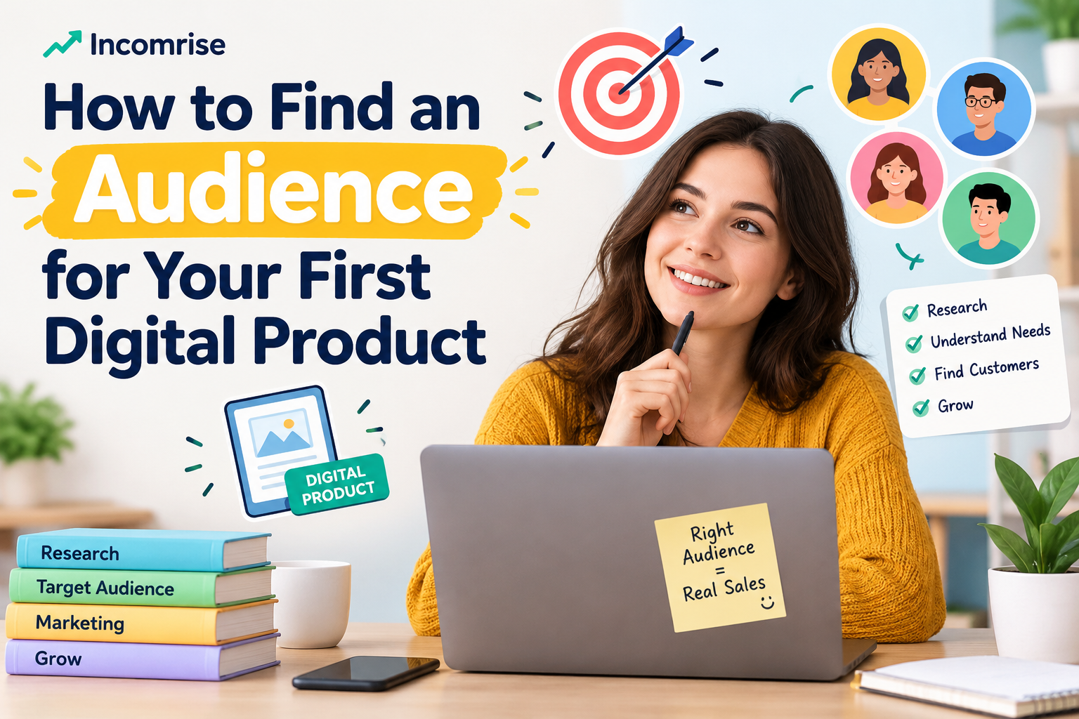 how to find an audience for your digital product